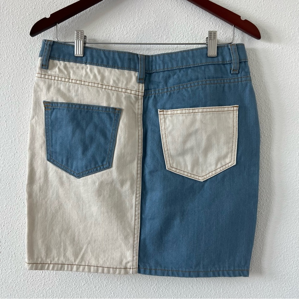 Urban outfitters BDG Two-Tone Pencil Mini Skirt - Picture 2 of 7